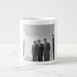 Taza De Café Gigante El presidente de América John Kennedy y hermanos, 