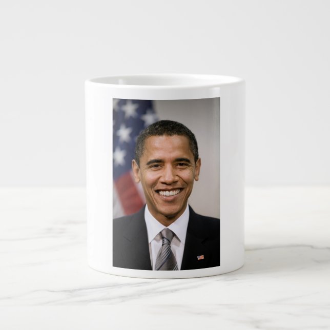 Taza De Café Gigante El presidente electo de Estados Unidos, Barack Oba (Frente)