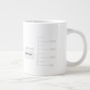 Taza De Café Gigante El profesor de peluquería del laboratorio de Beake