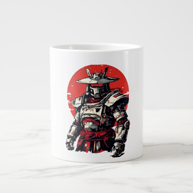 Taza De Café Gigante el samurai (Frente)