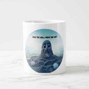 Taza De Café Gigante El Sandman Dice: "¿Quién Me Despertó?"