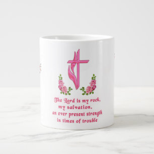 Taza De Café Gigante El Señor es mi piedra