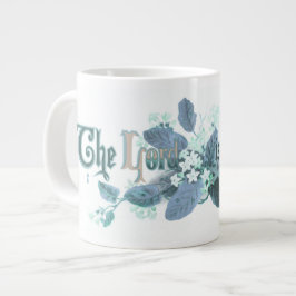 Taza De Café Gigante "El Señor ha Resucitado" Arte vintage de Pascua en