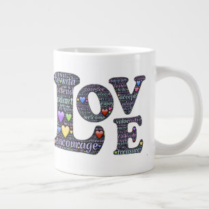 Taza De Café Gigante El significado del amor