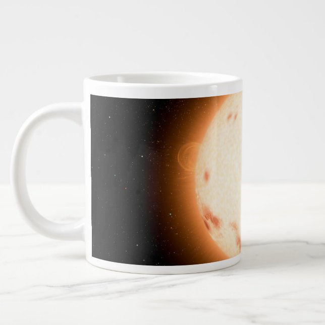 Taza De Café Gigante El sistema Kepler-16. (Izquierda)