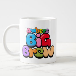 Taza De Café Gigante El tazón gigante de café de Amber