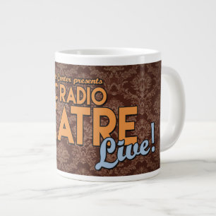 Taza De Café Gigante ¡El Teatro Mosaic Radio VIVE! Bolas de café Jumb