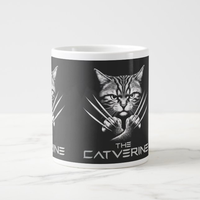 Taza De Café Gigante El tema de la Halloween de Catverine (Frente)