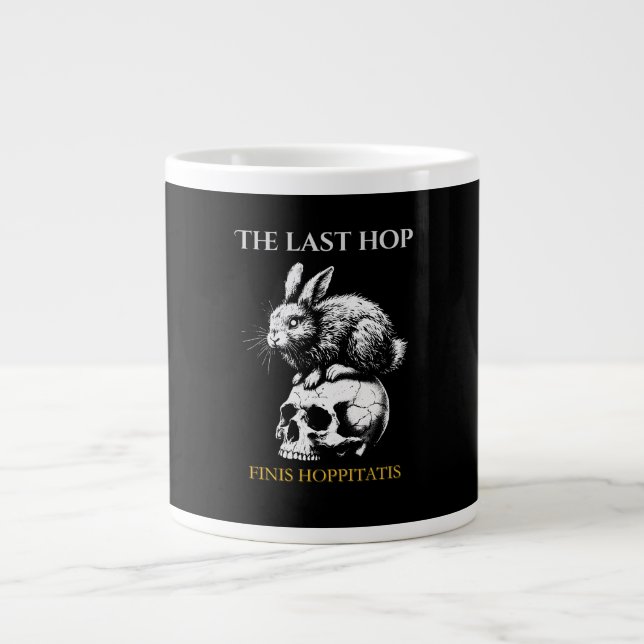 TAZA DE CAFÉ GIGANTE EL ÚLTIMO SALTO (Frente)