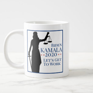 Taza De Café Gigante Elecciones 2020 de Biden Harris