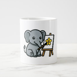 Taza De Café Gigante elefante