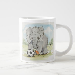 Taza De Café Gigante Elefante