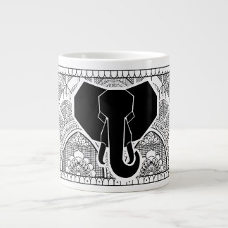Taza De Café Gigante Elefante de la alheña