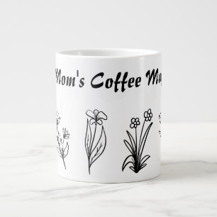 Taza De Café Gigante Elegant Mom's Coffee Specialty Mug