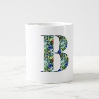 Taza De Café Gigante Elegante B Alphabet Design Cup