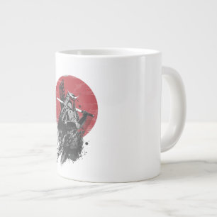 Taza De Café Gigante Elegante espíritu samurai: arte tradicional y mode