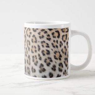 Taza De Café Gigante Elegante y elegante estampado de animales de piel