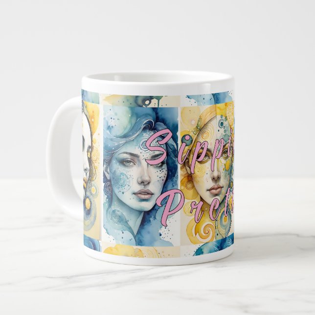 Taza De Café Gigante Eleganz 1 Mug Especializado (Izquierda)