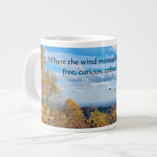 Taza De Café Gigante Element of Air Mug - The Wind Follower (Izquierda)