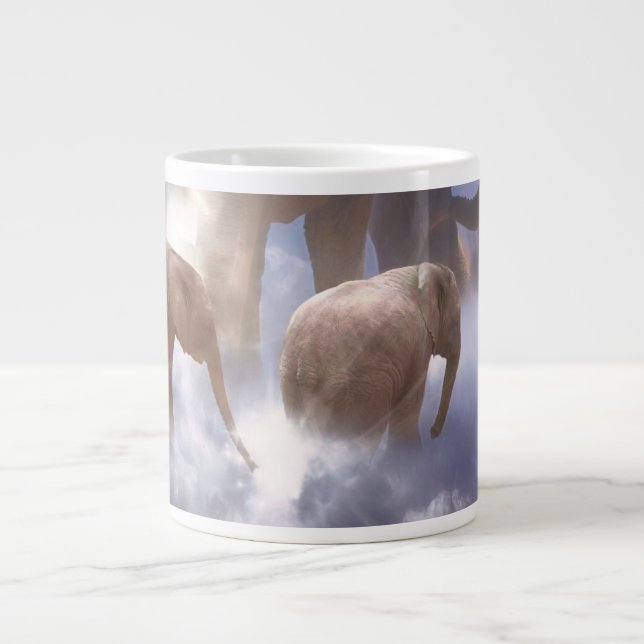 TAZA DE CAFÉ GIGANTE ELEPHANT HEAVEN (Frente)