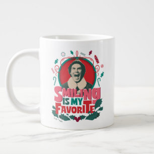 Taza De Café Gigante Elf - Sonreír es mi favorito