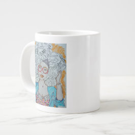 Taza De Café Gigante Ella Es... Mugre Jumbo