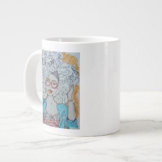 Taza De Café Gigante Ella Es... Mugre Jumbo