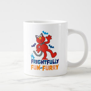 Taza De Café Gigante Elmo   Alegre diversión y furor