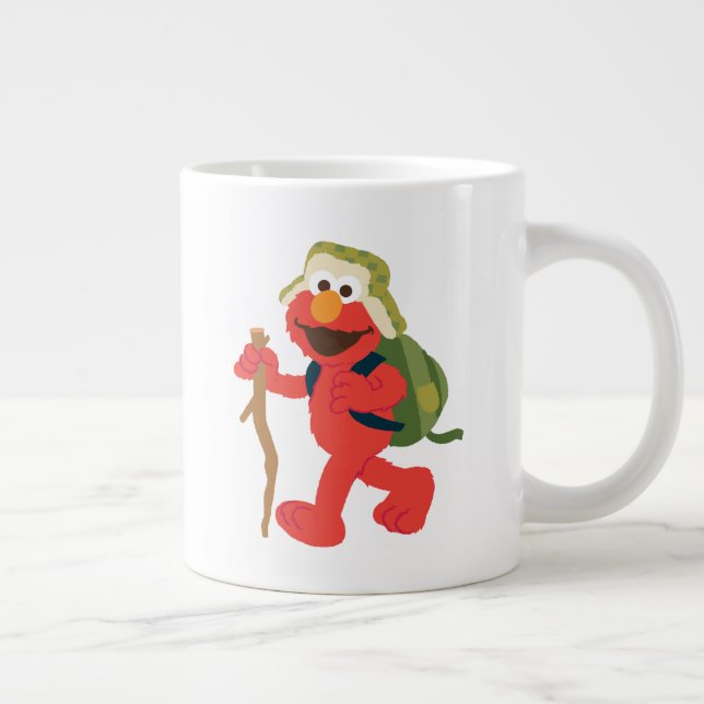 Taza De Café Gigante Elmo Woodland Hike (Derecha)