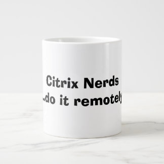Taza De Café Gigante Empollones de Citrix