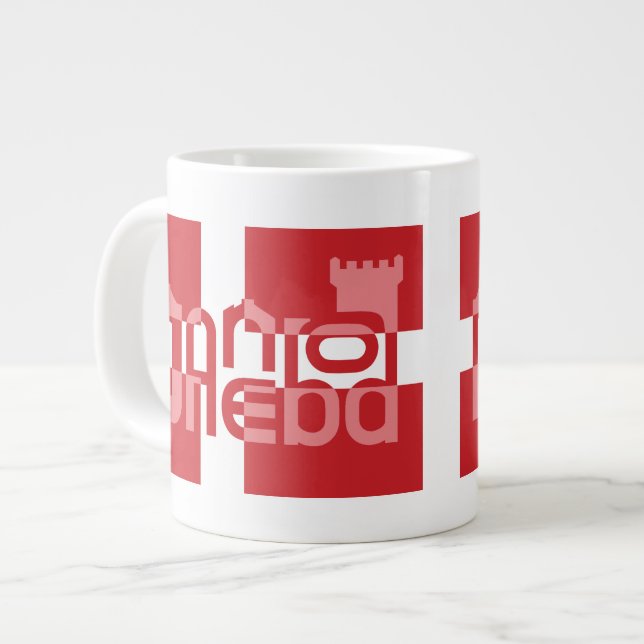 Taza De Café Gigante Empuje del Gud Velsigne, Danske mínimo Ven (Izquierda)