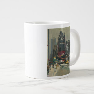 Taza De Café Gigante En la acera 2012