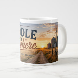 Taza De Café Gigante En medio de la nada Glasgow Montana