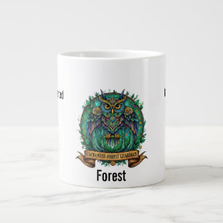 Taza De Café Gigante Enchanted Forest Guardian