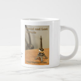 Taza De Café Gigante "Encontrado y perdido en París" café gigante