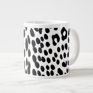 Taza De Café Gigante Energía de Leopardo Salvaje – Moda Audaz de Estamp