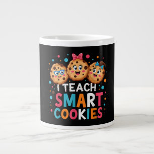 Taza De Café Gigante Enseño a galletas inteligentes Maestra de vuelta a