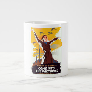 Taza De Café Gigante Entra en las fábricas