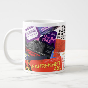 Taza De Café Gigante Entradas Concierto Libro Prohibido Regalo Mono