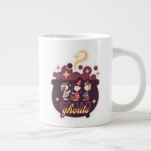 Taza De Café Gigante Equipo de Cacahuetes Fantasmas Caldero Halloween