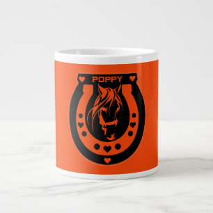 Taza De Café Gigante Equitación ecuestre