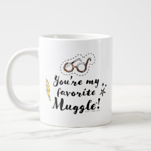Taza De Café Gigante Eres mi favorito Muggle™