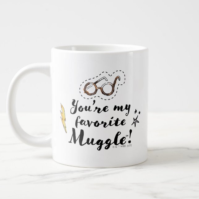 Taza De Café Gigante Eres mi favorito Muggle™ (Izquierda)