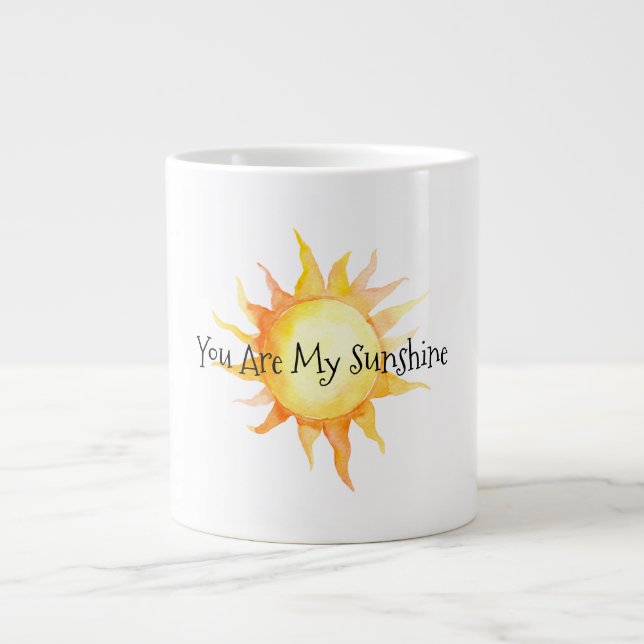 Taza De Café Gigante Eres Mi Sol (Frente)