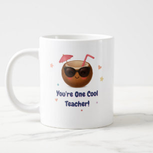 Taza De Café Gigante Eres un profesor de Guay - Coco lindo