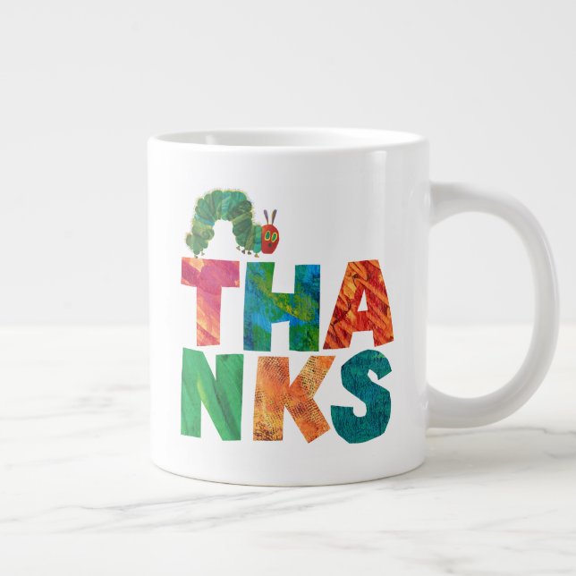 Taza De Café Gigante Eric Carle | Gracias Caterpillar (Derecha)