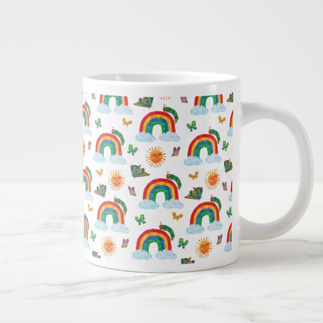 Taza De Café Gigante Eric Carle | oruga de la mariposa arcoiris (Derecha)