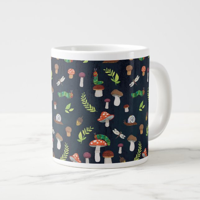 Taza De Café Gigante Eric Carle | Patrón de fallos y hongos (Derecha)