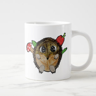 Taza De Café Gigante Erizo Lindo
