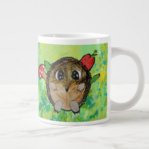 Taza De Café Gigante Erizo Lindo